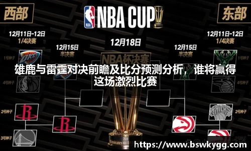 雄鹿与雷霆对决前瞻及比分预测分析，谁将赢得这场激烈比赛